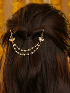 Ruby Raang Pearl Hair Jewellery | Grocsy