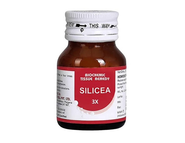 Bakson's Homeopathy Silicea Biochemic Tablets | Grocsy