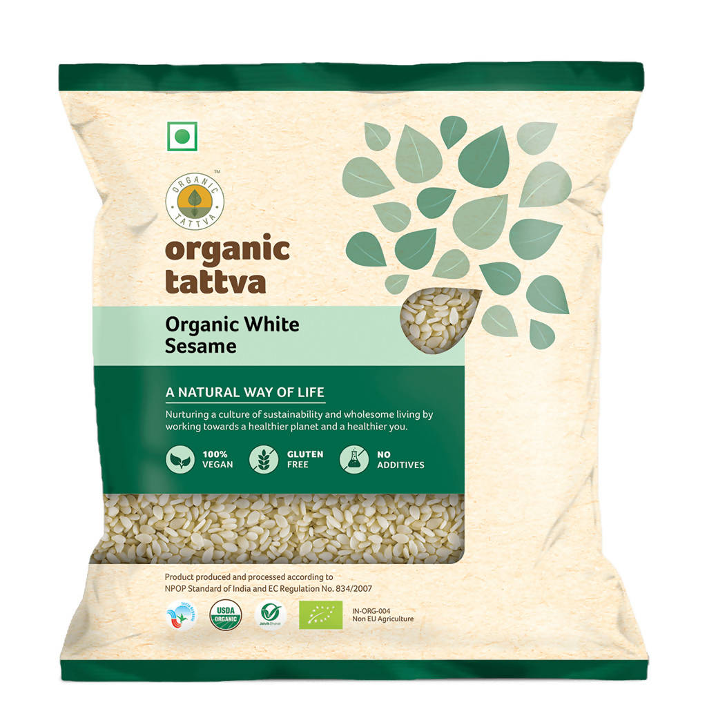 Organic Tattva White Sesame | Grocsy