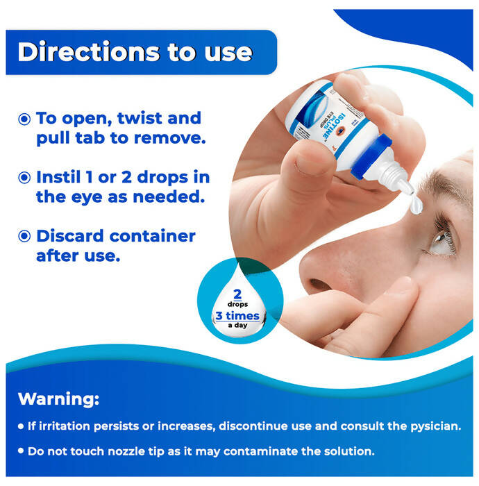 Isotine Plus Eye Drops - Swadesiicart