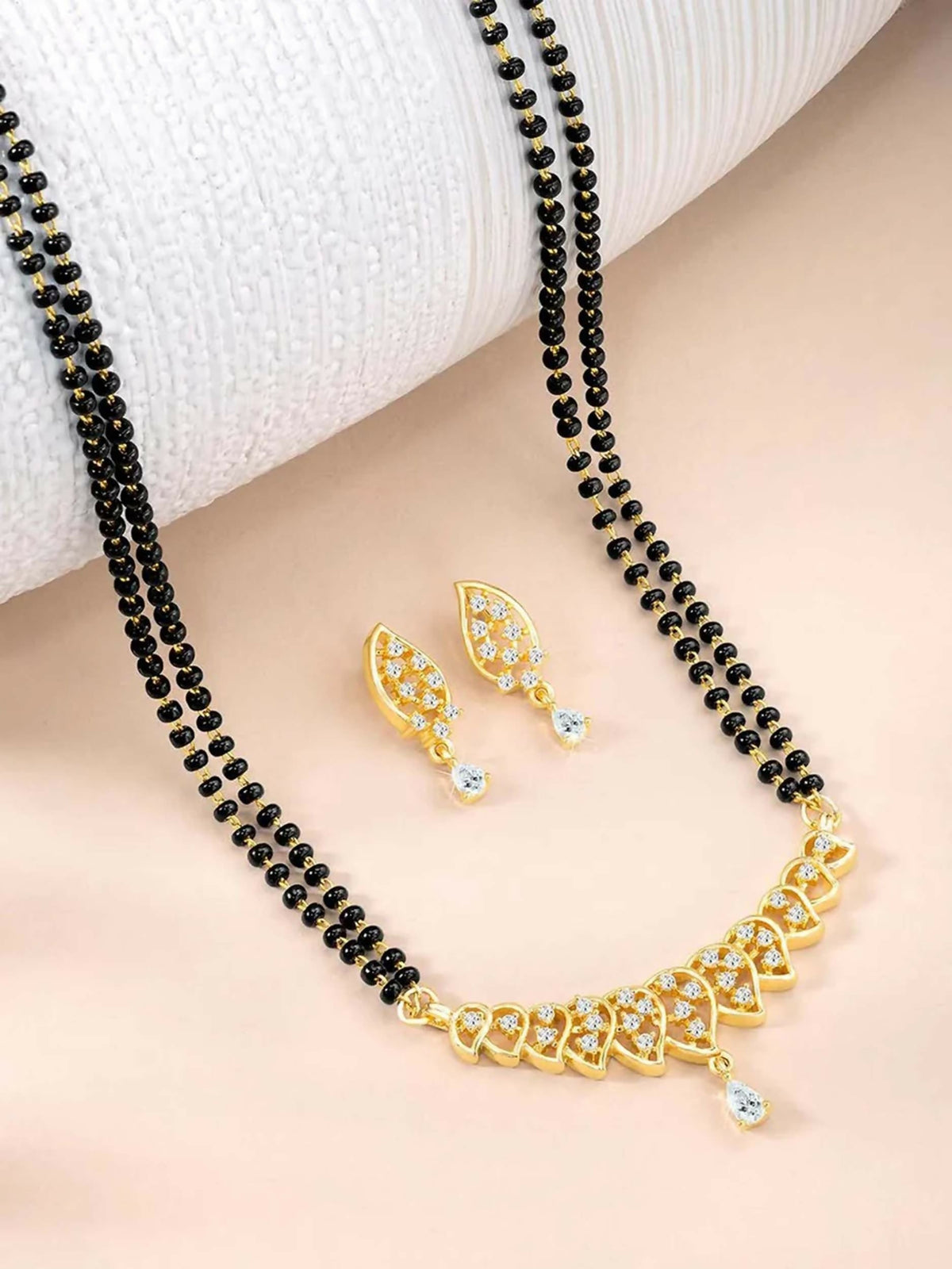 Joban Fashion Cz Studded Mangalsutra | Grocsy