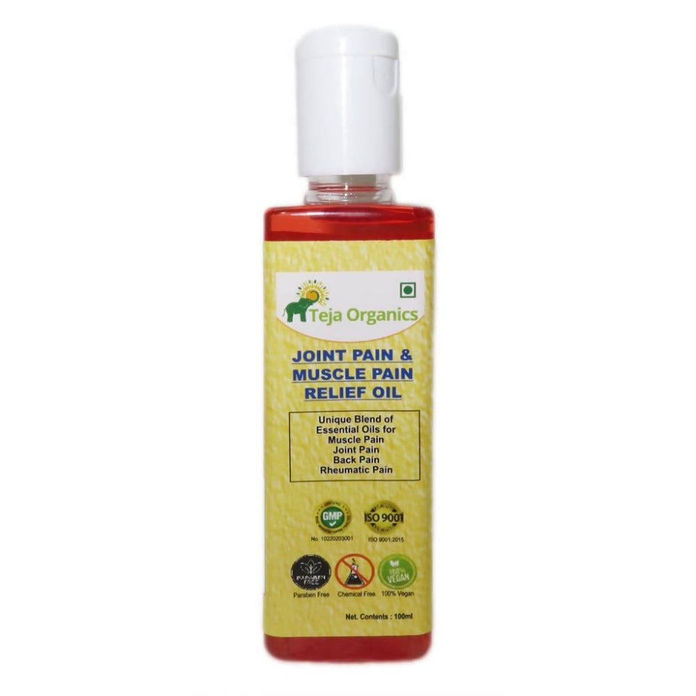 Teja Organics Joint Pain & Muscle Pain Relief Oil | Grocsy