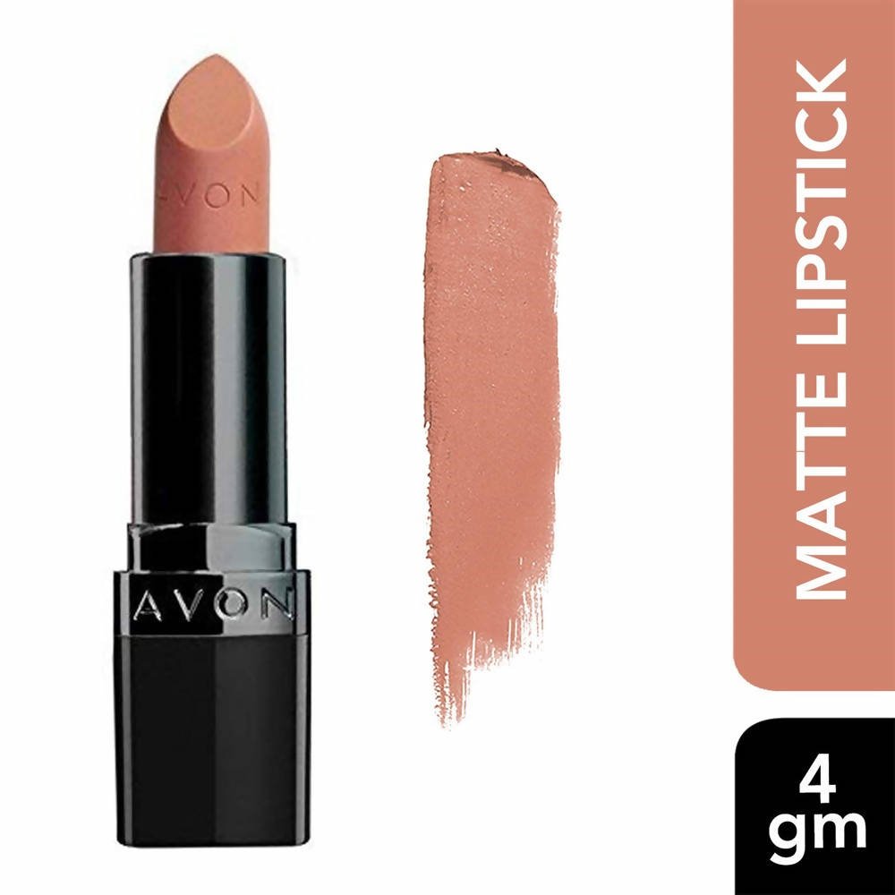 Avon True Color Perfectly Matte Lipstick - Au Naturable | Grocsy