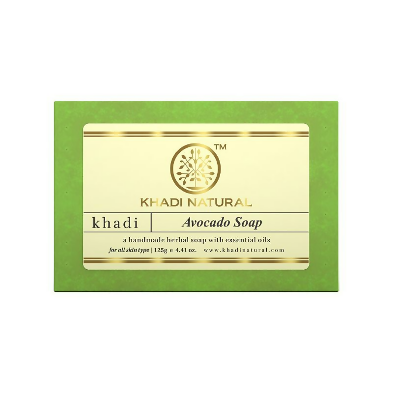Khadi Natural Avocado Handmade Soap | Grocsy