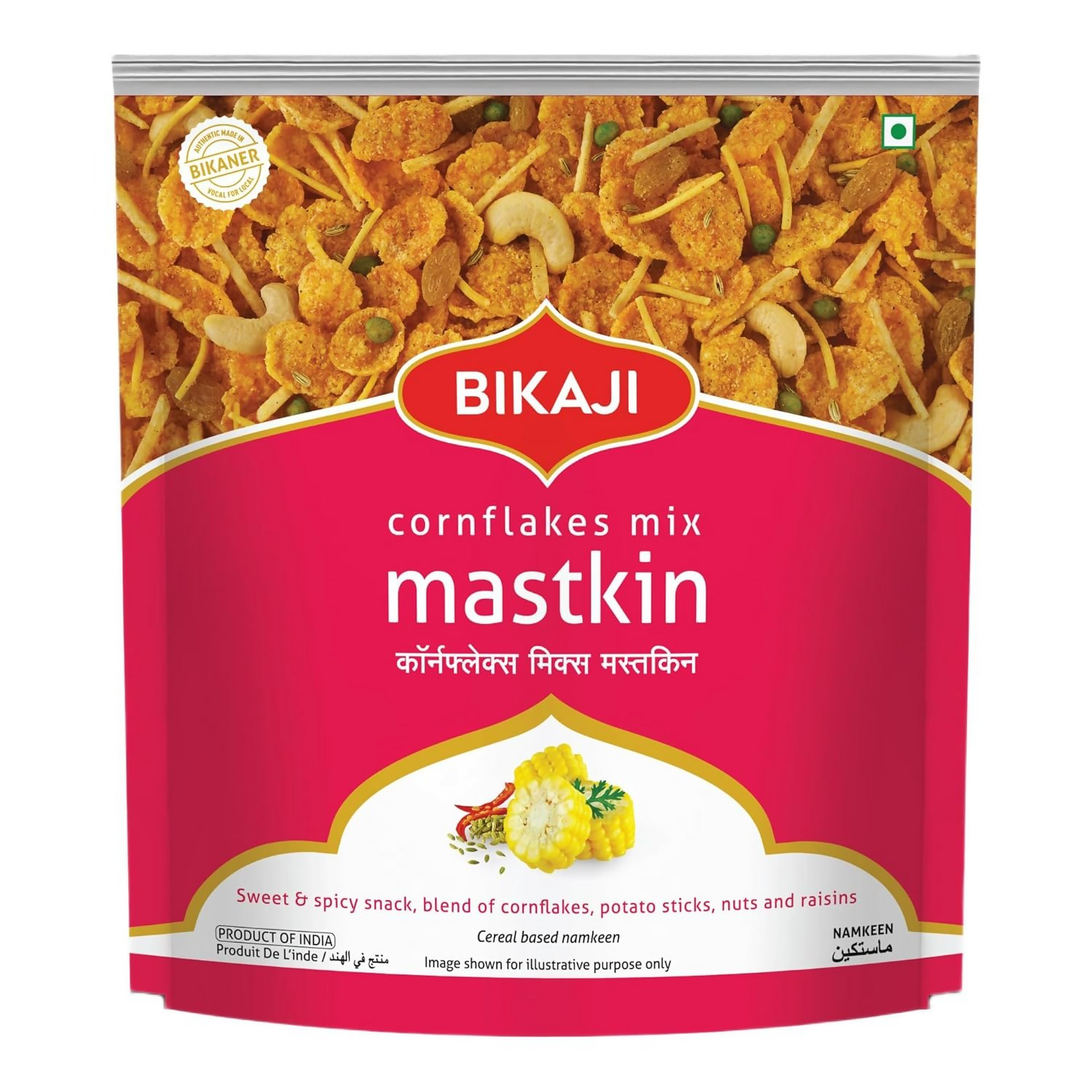 Bikaji Mastkin Cornflex Mix | Grocsy