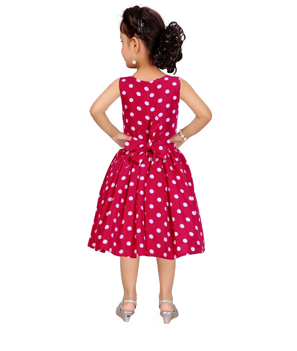 Asmaani Kids Party Wear Stylish Dresses, Perfect for Parties, Functions & Vacations - Pink | Grocsy