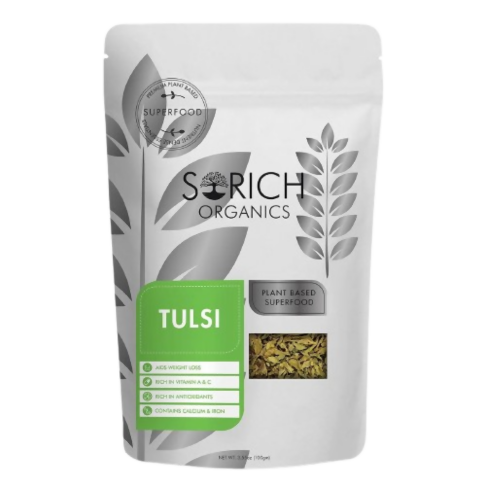 Sorich Organics Tulsi Herbal Tea | Grocsy