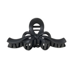 Bronson Professional Hair Claw Clip Hair Clutcher - Matte Black | Grocsy