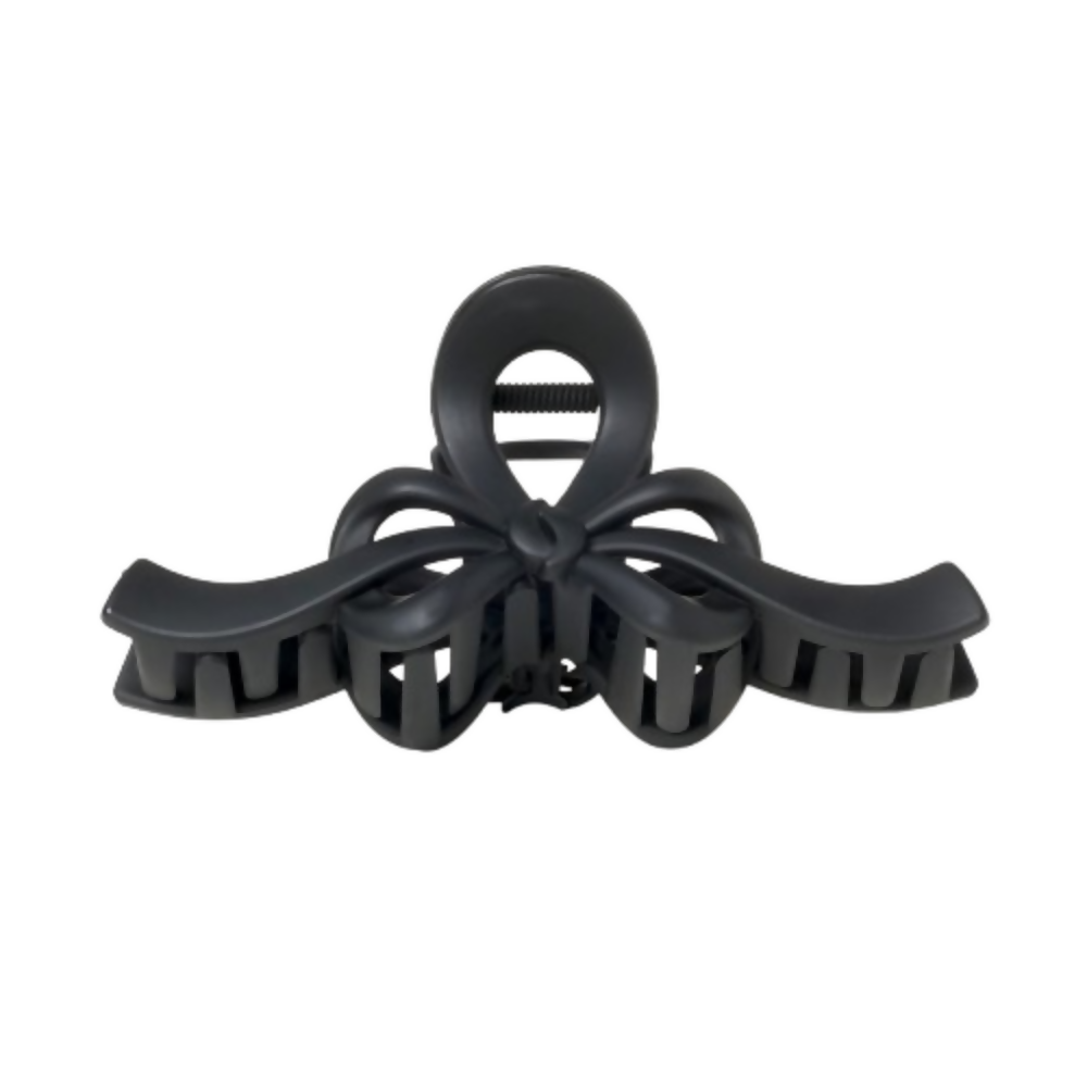Bronson Professional Hair Claw Clip Hair Clutcher - Matte Black | Grocsy