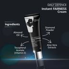 Qraa Men Daily Defence Instant Fairness Cream | Grocsy