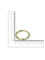 Green Avanturine Beads Elastic Bracelet - Ruby Raang | Grocsy