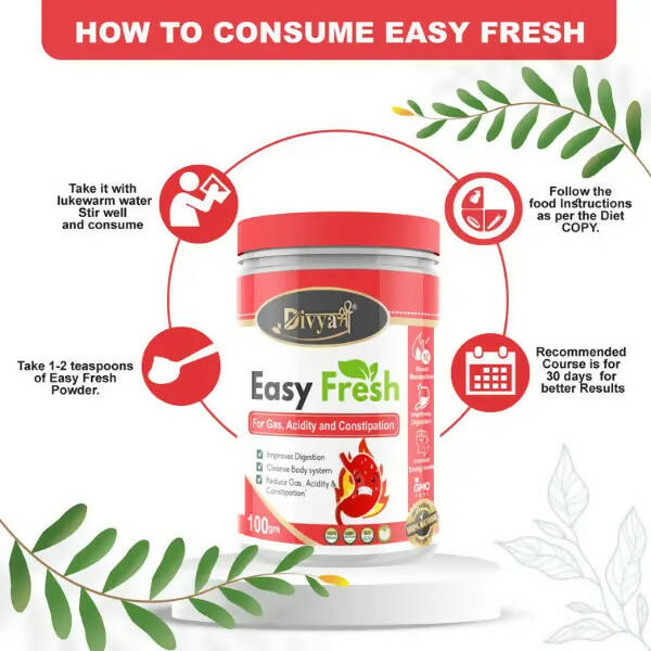 Divya Shree Easy Fresh for Gas, Acidity and Constipation Powder | Grocsy