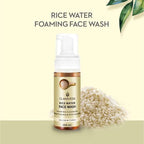Glamveda Rice Water Fairness Foaming Face Wash | Grocsy