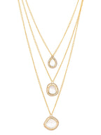 Ruby Raang Gold Kundan Layered Necklace | Grocsy