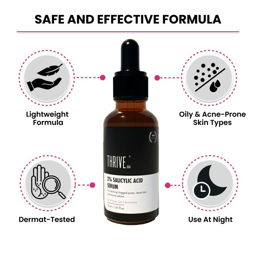 ThriveCo 2% Salicylic acid Serum | Grocsy