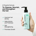 Cureskin Biotin & Collagen Vitamin B5 Glycolipids Shampoo: Strengthen Hair, Reduce Hairfall & Repair Damage | Grocsy