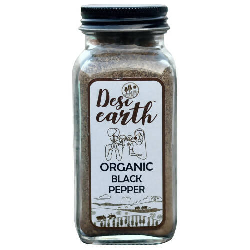 Desi Earth Organic Black Pepper Powder | Grocsy