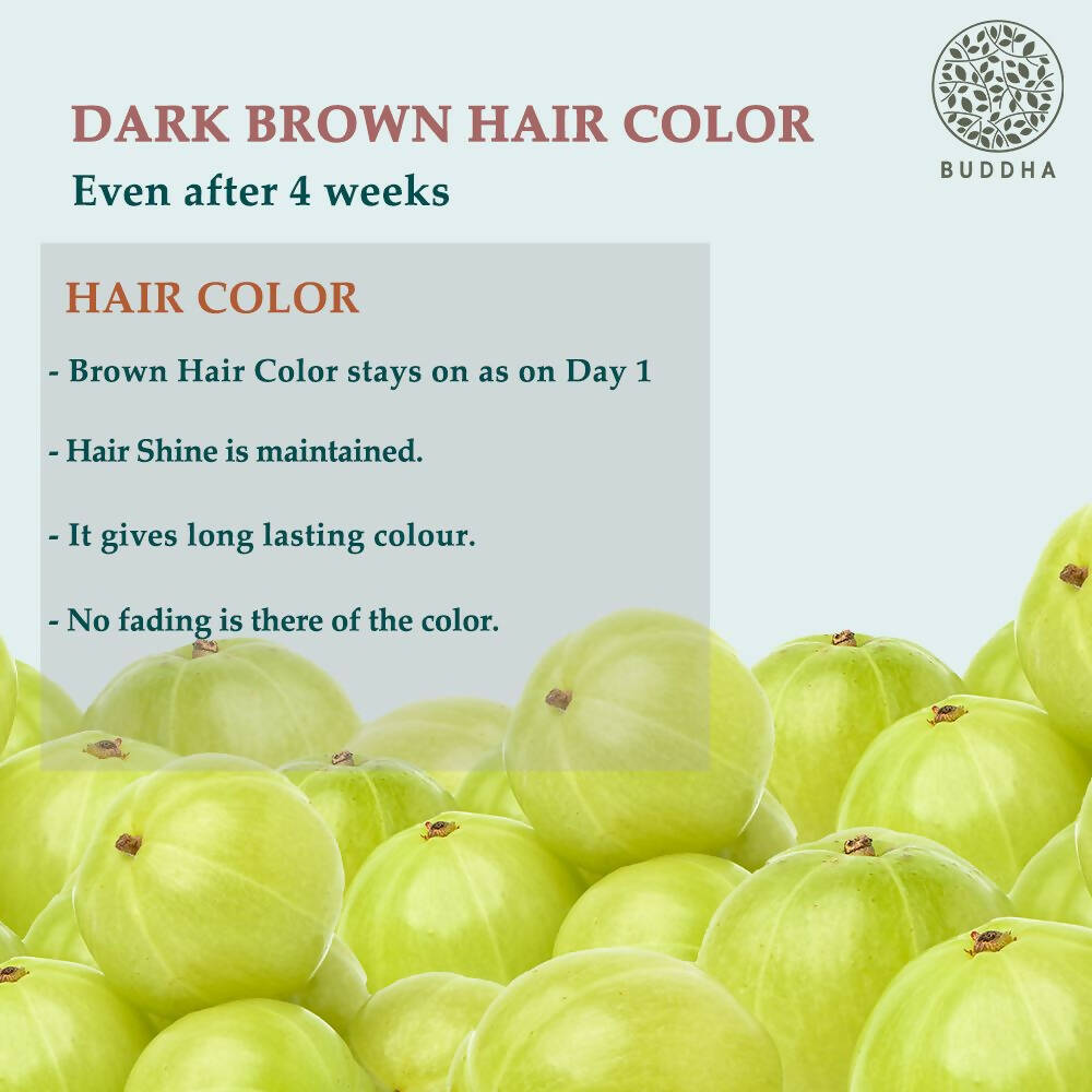 Buddha Natural Dark Brown Hair Color | Grocsy