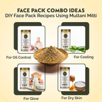 First Plant Multani Mitti Powder For Face Pack & Glowing Skin | Grocsy