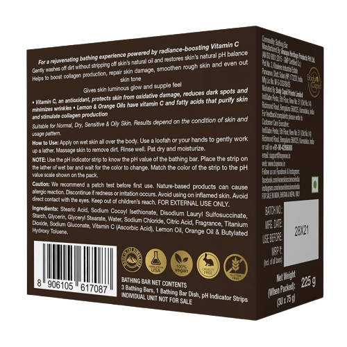 Wow Skin Science Brightening Vitamin C Bathing Bar | Grocsy