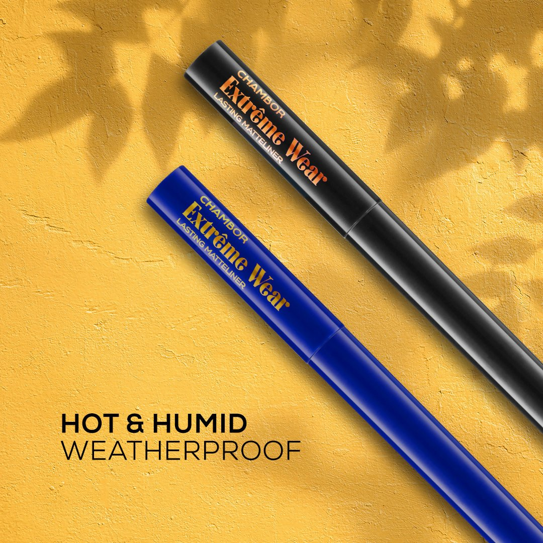 Chambor Extreme Wear Lasting Matte Liner - Black | Grocsy