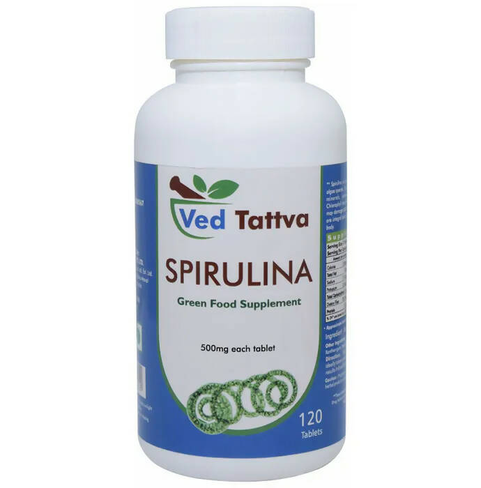 Ved Tattva Spirulina Tablets | Grocsy