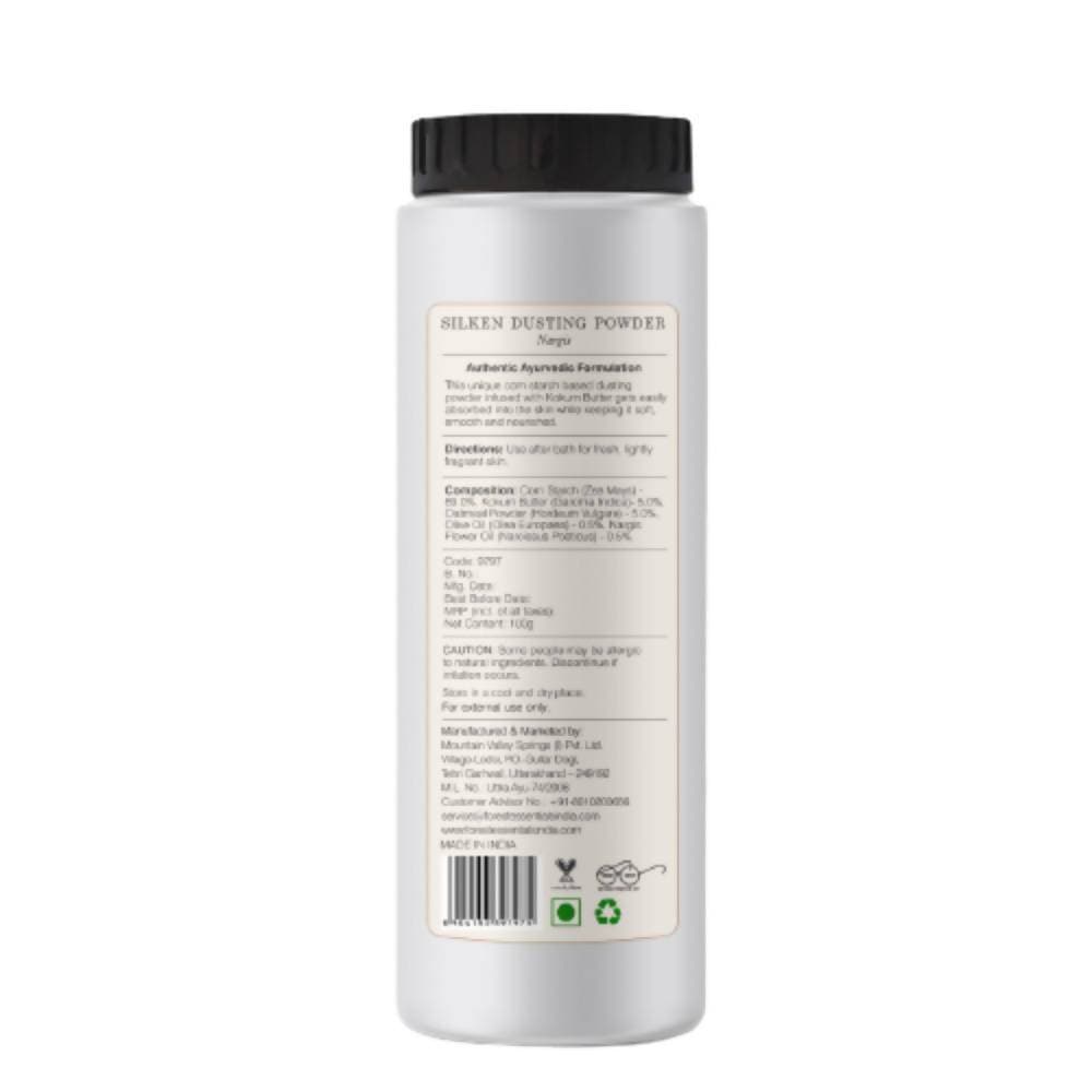 Forest Essentials Silken Dusting Powder Nargis | Grocsy
