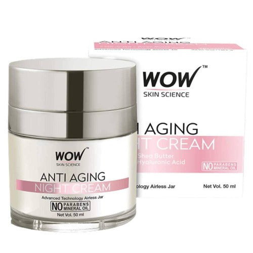 Wow Skin Science Anti Aging Night Cream | Grocsy