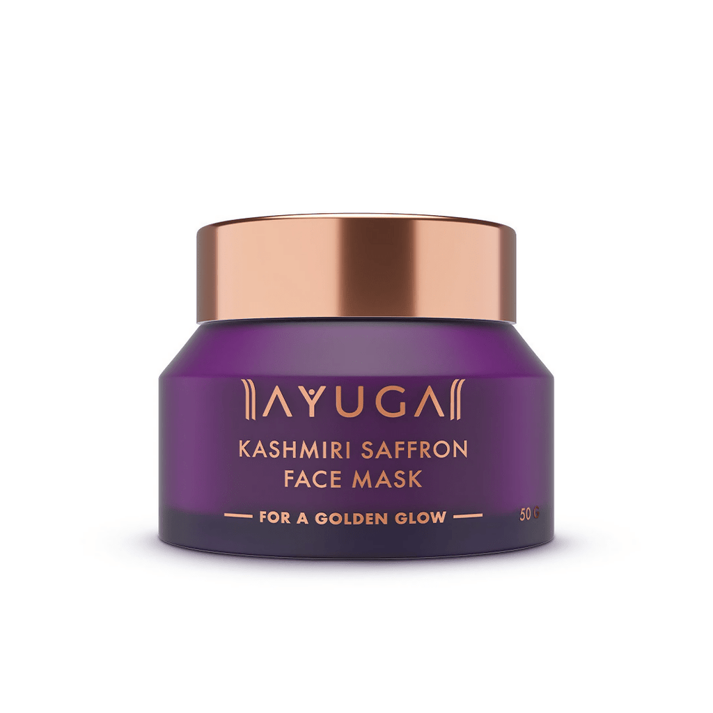 Ayuga Kashmiri Saffron Face Mask | Grocsy