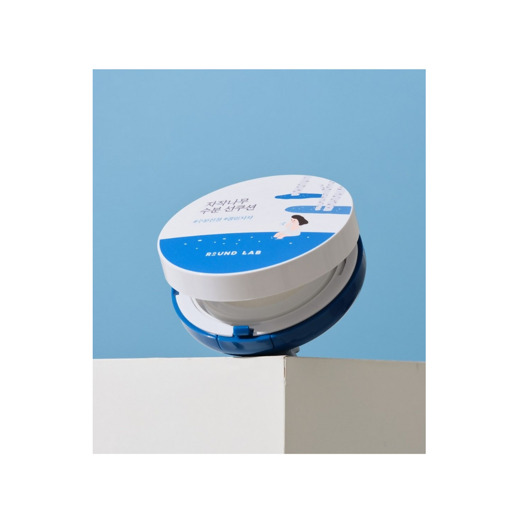 Round Lab Birch Juice Moisturizing Sun Cushion | Grocsy