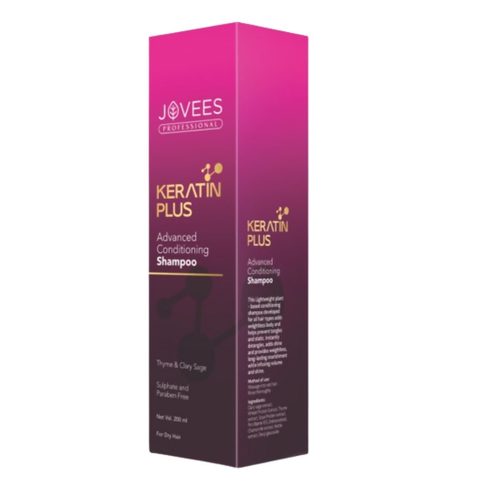Jovees Keratin Plus Advanced Conditioning Shampoo | Grocsy