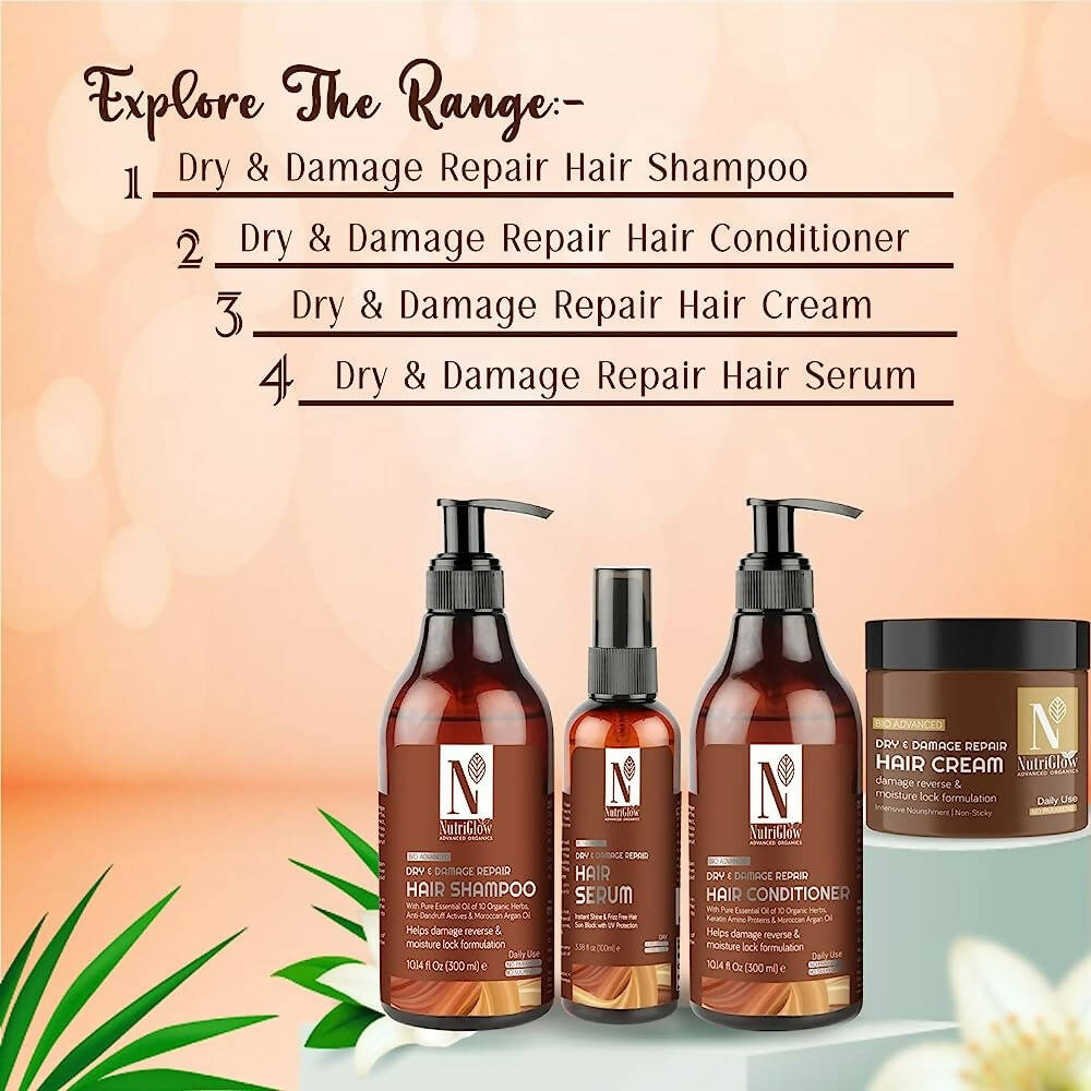 NutriGlow Dry & Damage Repair Hair Cream | Grocsy