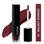 FLiCKA Set and Attack Liquid Matte Lipstick 10 Walnut Wonder - Brown | Grocsy