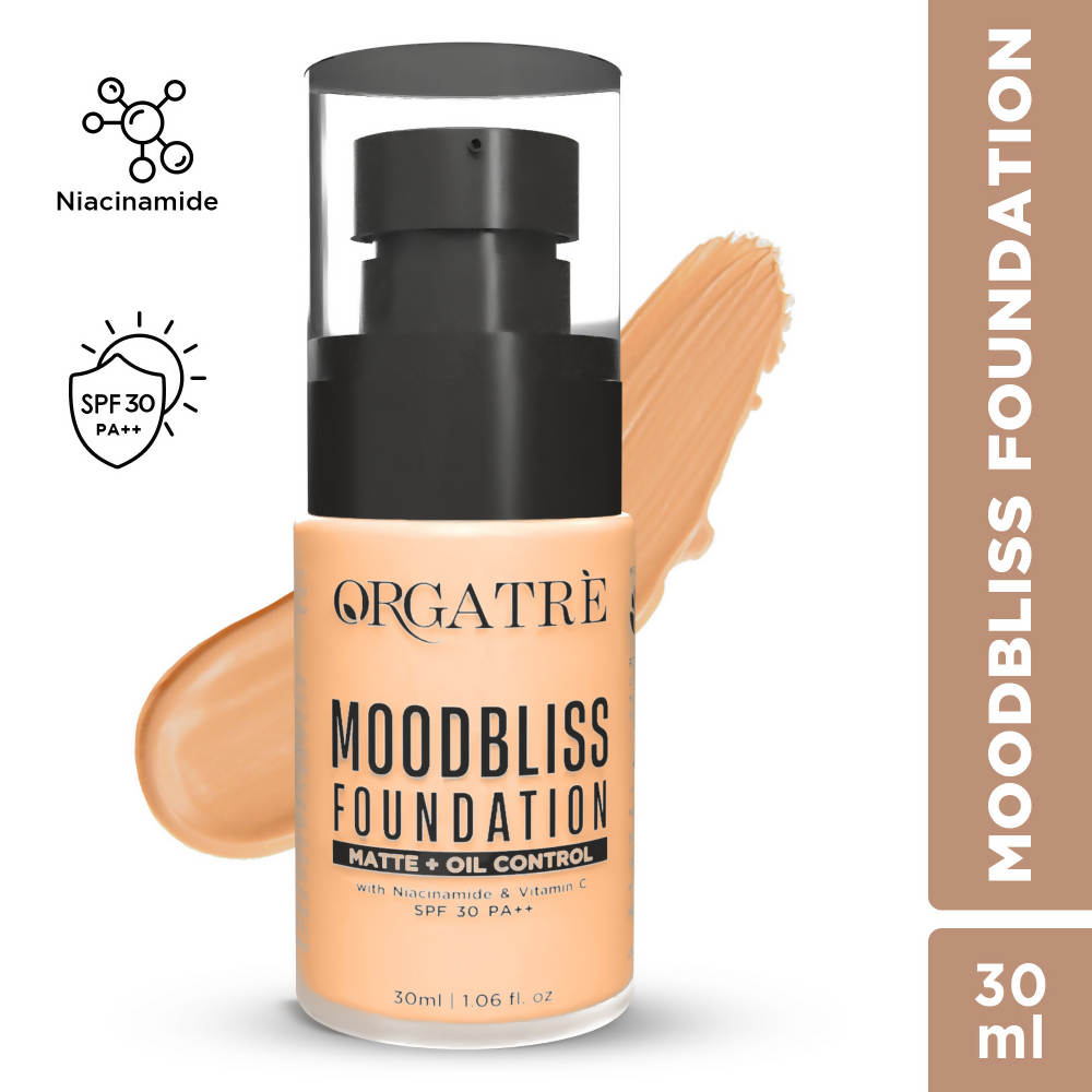 Orgatre Moodbliss Matte + Oil Control Makeup Foundation SPF 30 - 240 | Grocsy