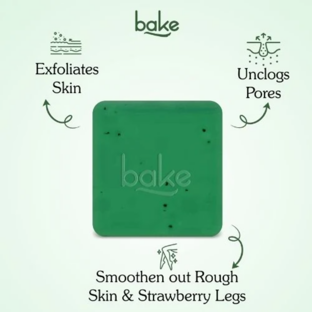 Bake 10% AHA + 1% BHA Scrub Treatment Soap | Grocsy