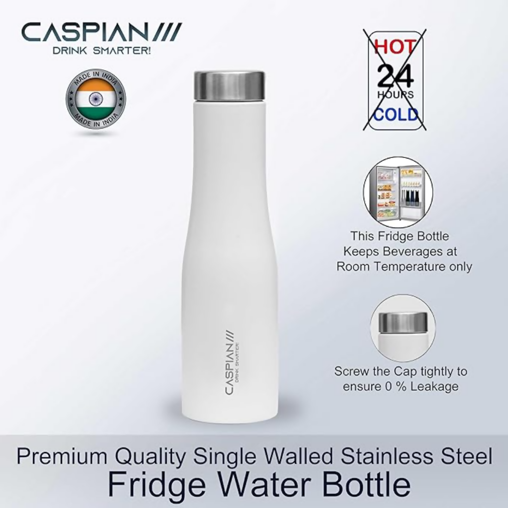 CASPIAN /// Aqua Stainless Steel Water Bottle | Grocsy