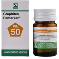 Dr. Willmar Schwabe India Graphites Pentarkan Ptk 50 Tablets | Grocsy