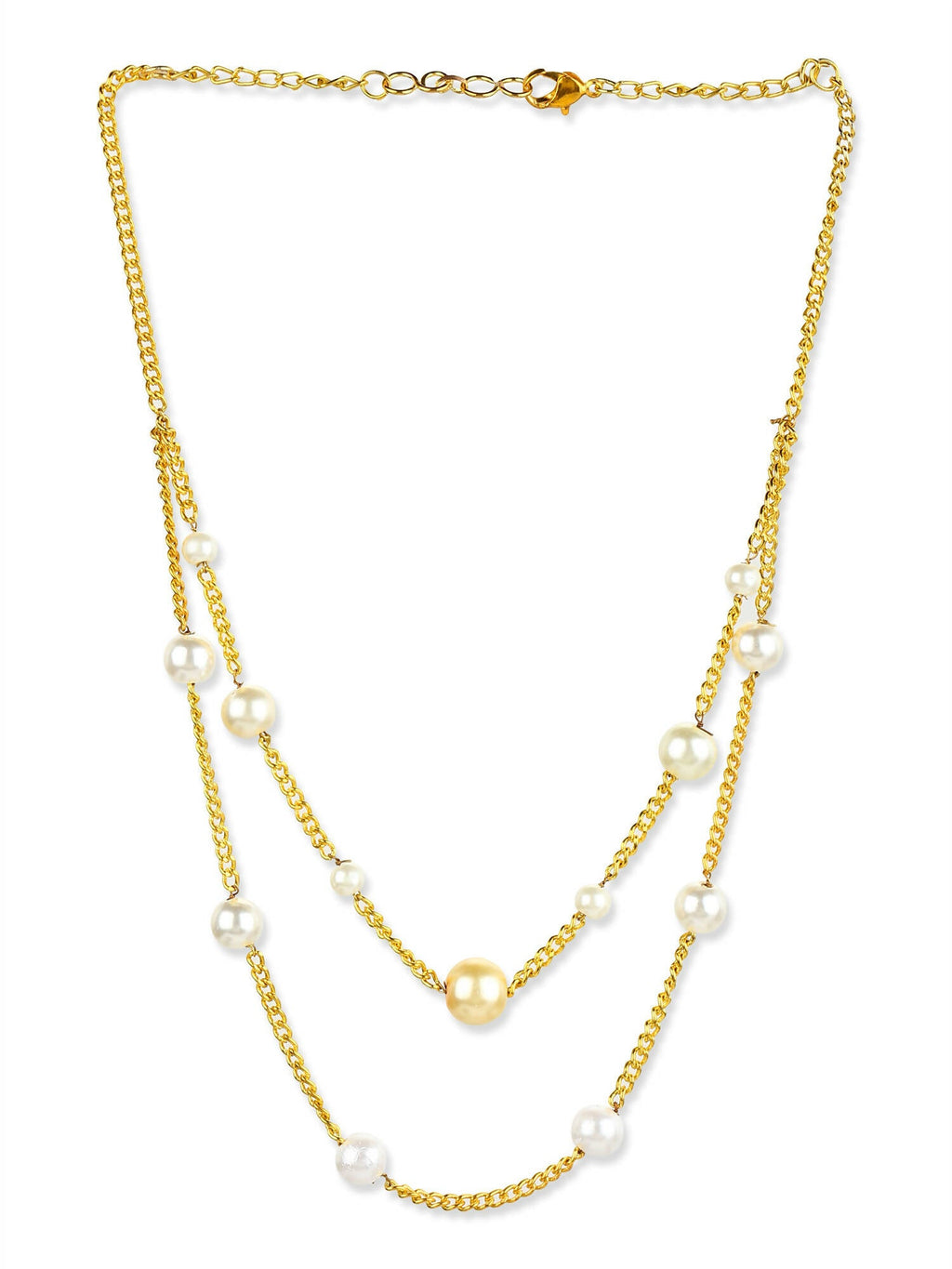 Women's Gold-Polished Chain - Ruby Raang | Grocsy