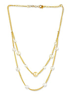 Women's Gold-Polished Chain - Ruby Raang | Grocsy