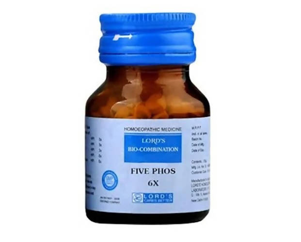 Lord's Homeopathy Five Phos Biocombination Tablets | Grocsy