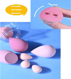 Favon Pack of 7 Professional Makeup Sponges | Grocsy