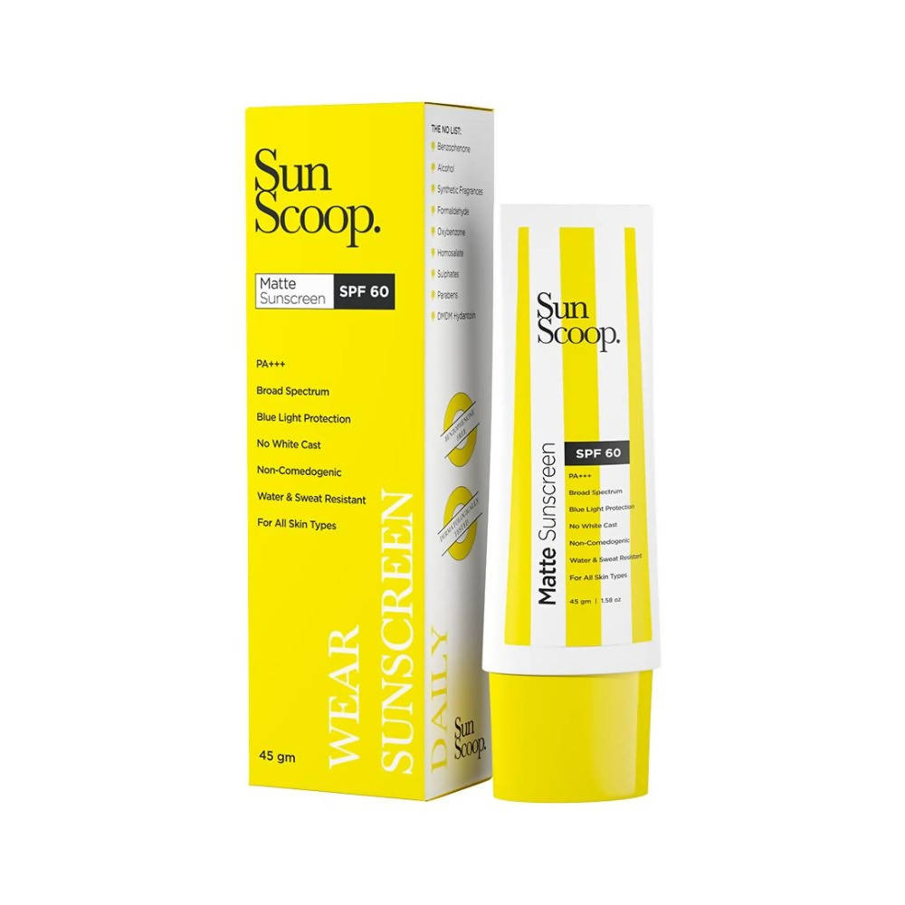 Sun Scoop Matte Sunscreen SPF 60 | Grocsy