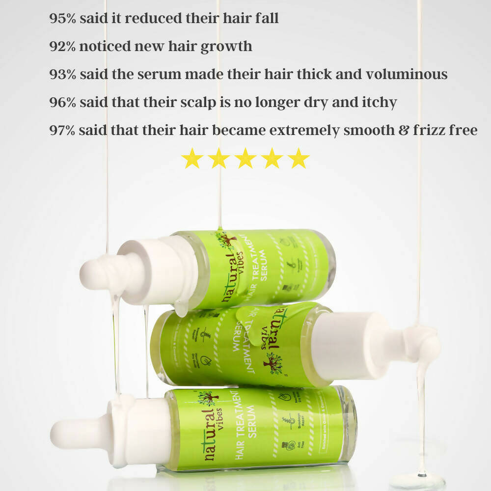 Natural Vibes Hair Treatment Serum with Onion & Coconut | Grocsy