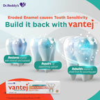 Vantej Sensitivity Protection Toothpaste, Gives Long Lasting Sensitivity Protection & Tooth Sensitivity Healing | Grocsy