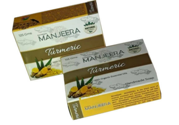Manjeera Turmeric Hand Made Soap | Grocsy