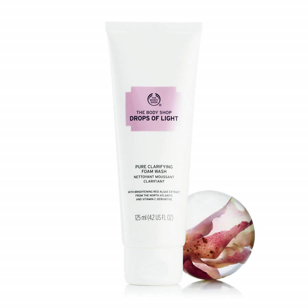 The Body Shop Drops Of Light Pure Clarifying Foam Wash | Grocsy
