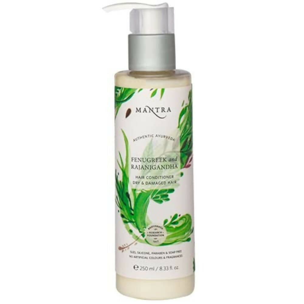 Mantra Herbal Fenugreek and Rajanigandha Hair Conditioner For Dry & Damaged Hair | Grocsy