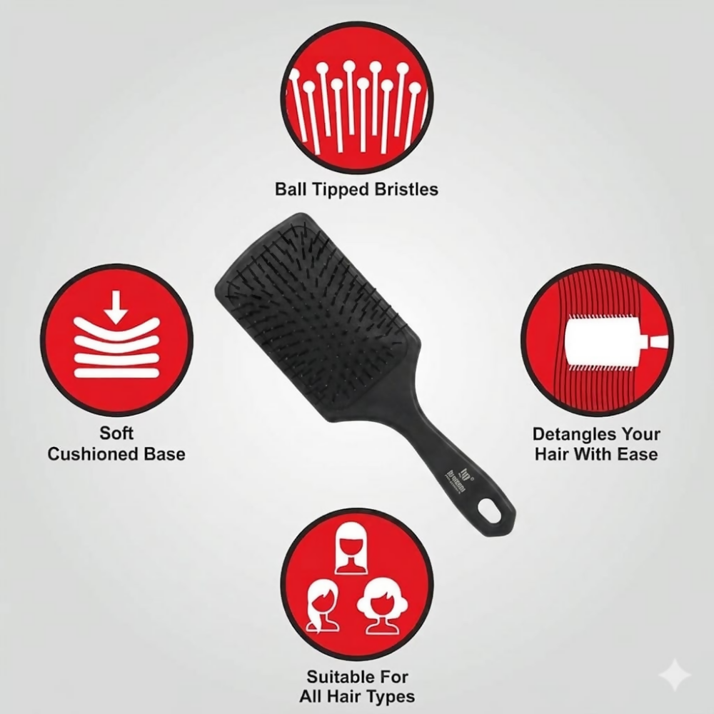 Bronson Professional Paddle Brush B-095 | Grocsy