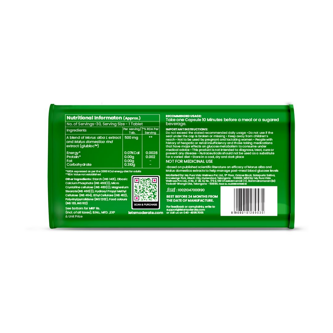 ForMen Moderate 100% Botanical Post Meal Capsules | Grocsy