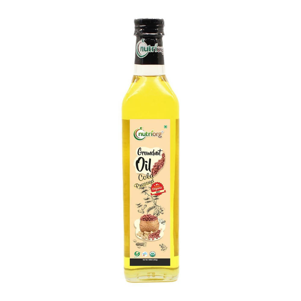 Nutriorg Organic Groundnut Oil | Grocsy